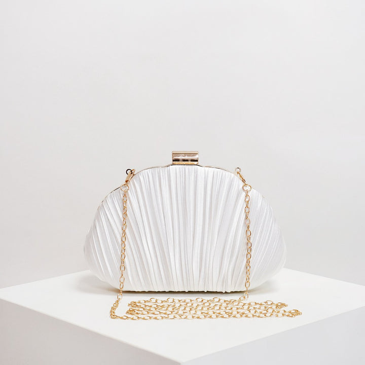 Pleated Evening Clutch