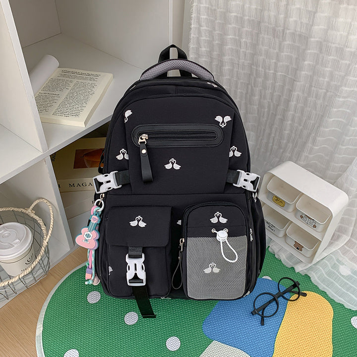 Multi-Pocket Functional Backpack Bowlift