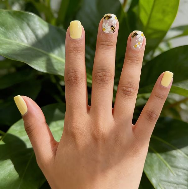 Nature-Inspired Nail Art Set Bowlift