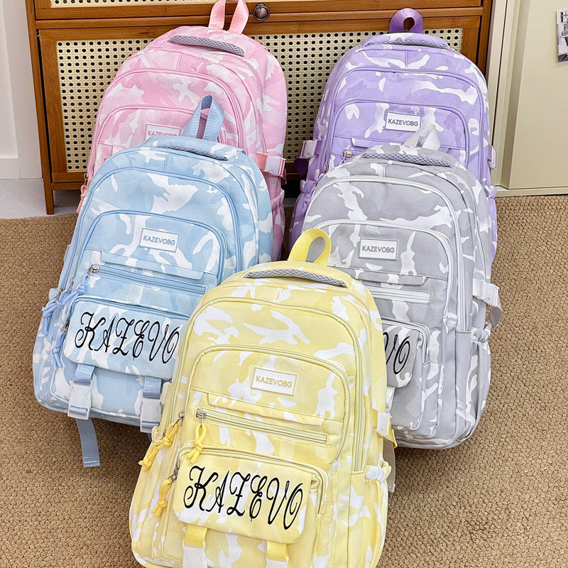 Stylish Casual Backpack with Multi-Pocket Design Bowlift