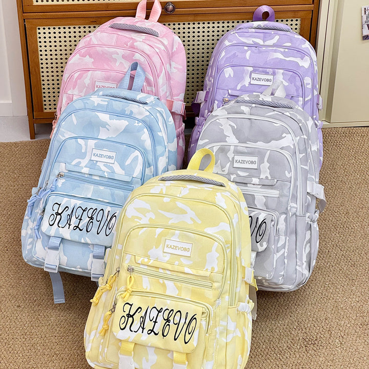 Stylish Casual Backpack with Multi-Pocket Design Bowlift