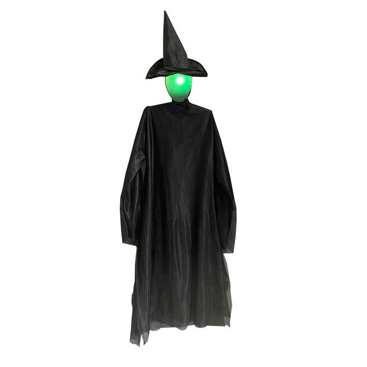 Animated Hanging Witch Decoration Bowlift