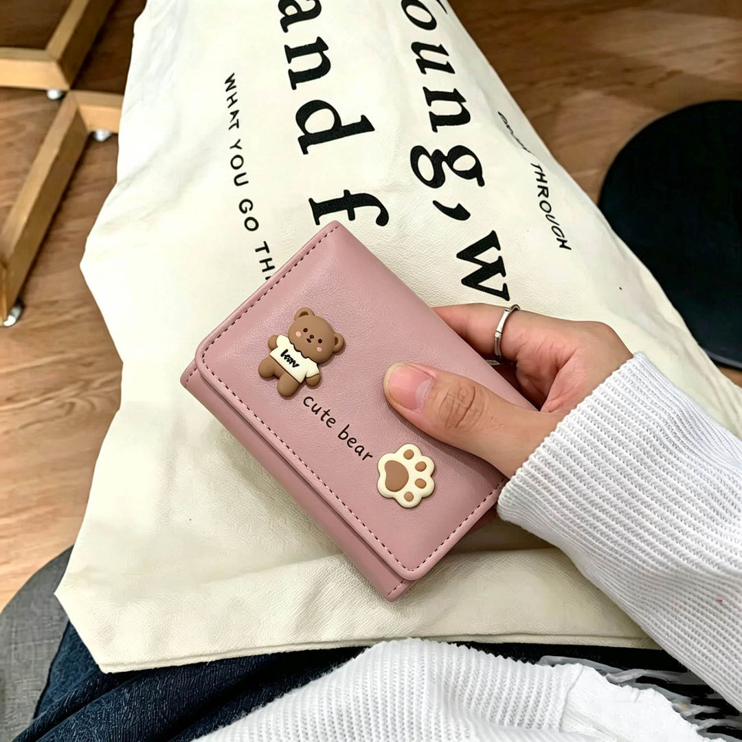 Adorable Bear-Themed Card Holder