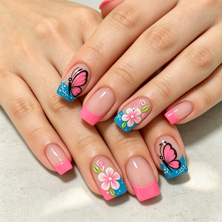 Decorative Press-On Nail Set