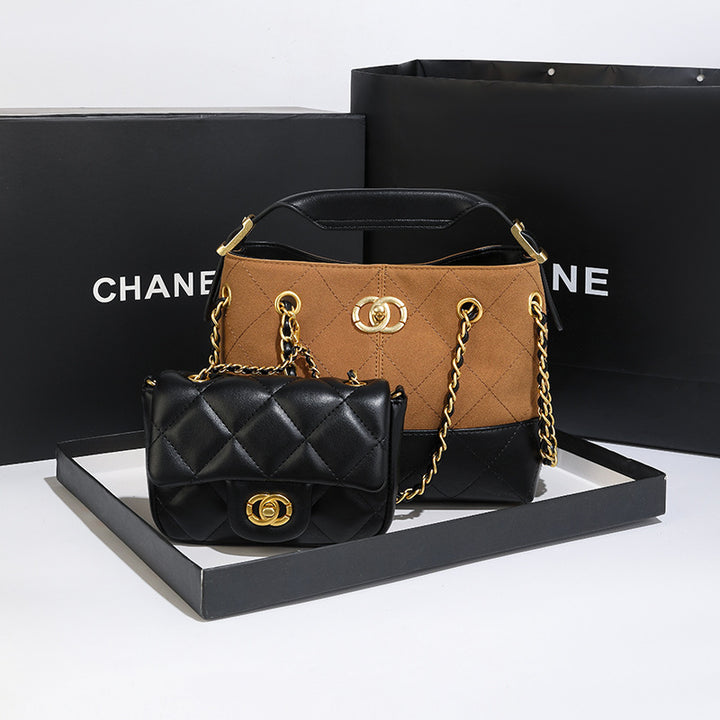 Quilted Designer Handbag Set