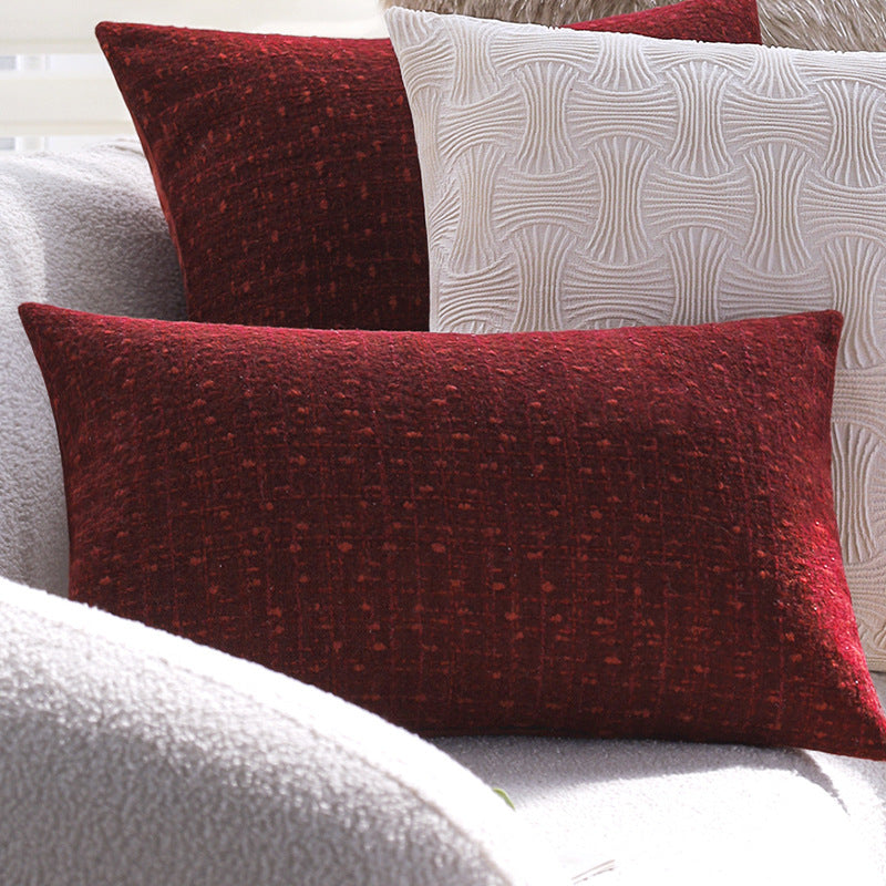 Decorative sofa cushion cover with relief-style textured pattern Bowlift