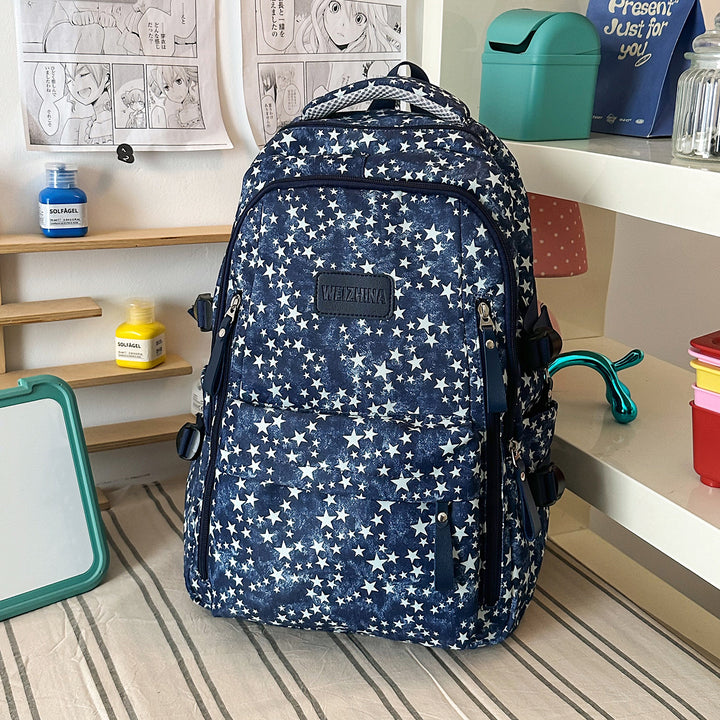 Star-Embellished Backpack Bowlift