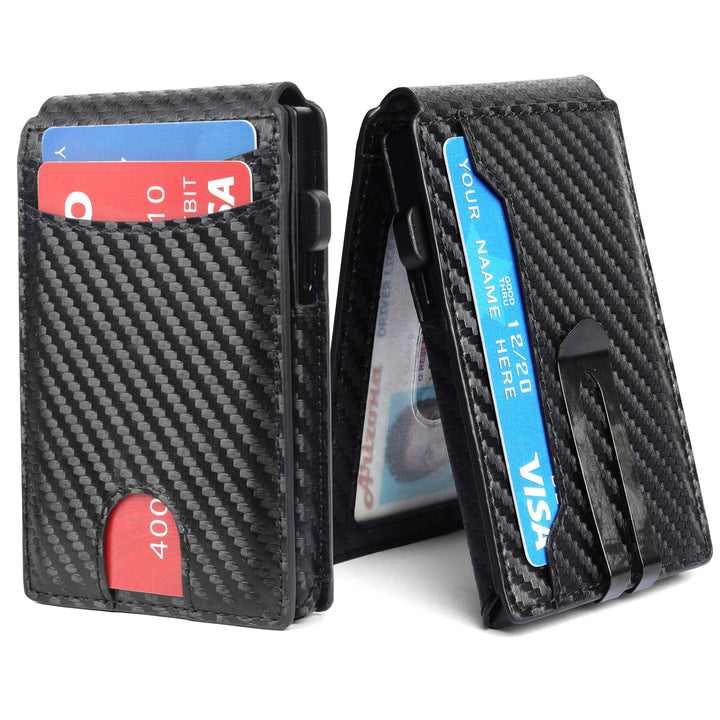 Minimalist Carbon Fiber Cardholder Bowlift