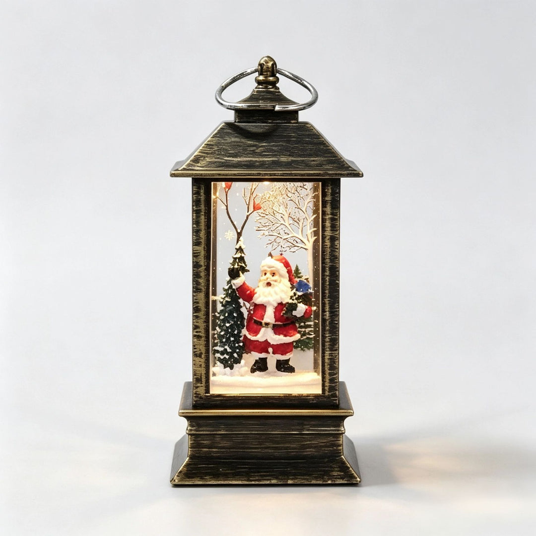 Festive Christmas Lantern Decoration