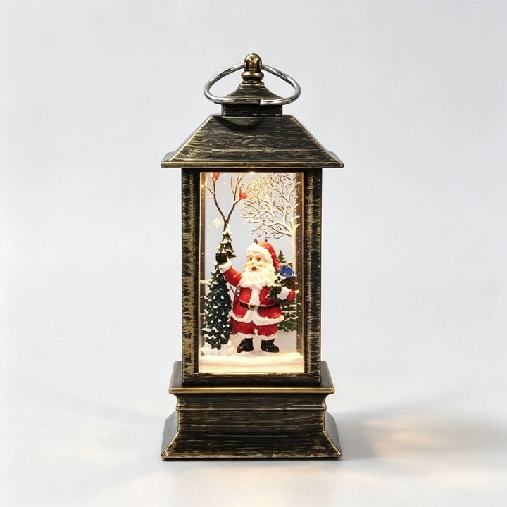 Festive Christmas Lantern Decoration