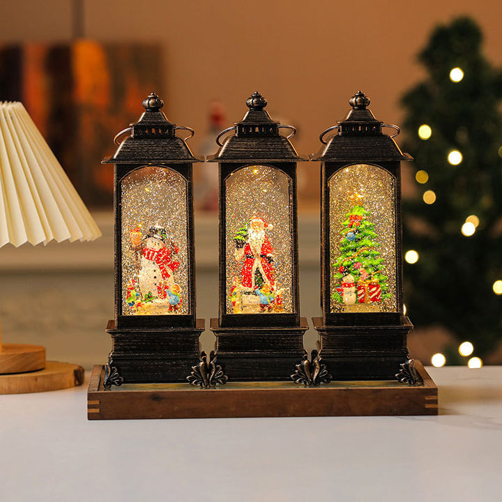 LED Light-Up Lantern Decoration Bowlift