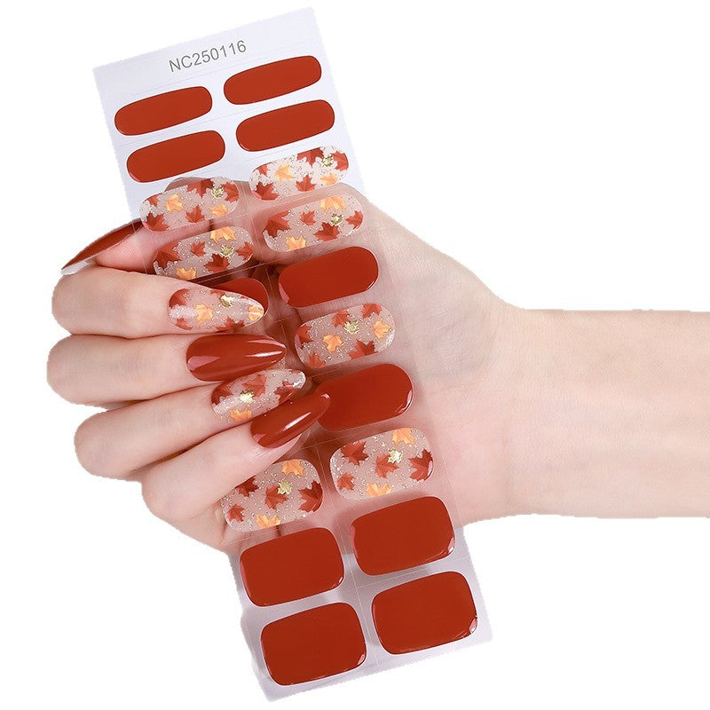 Stylish Faux Animal Print Nail Wraps
