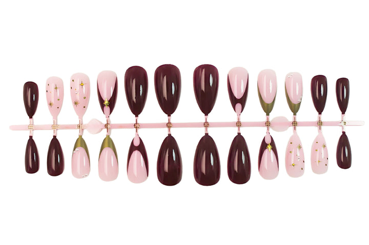Nail art set with glamorous design elements and elegant accents Bowlift