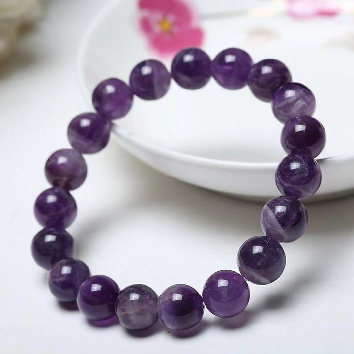 Handmade Amethyst Gemstone Bracelet Bowlift