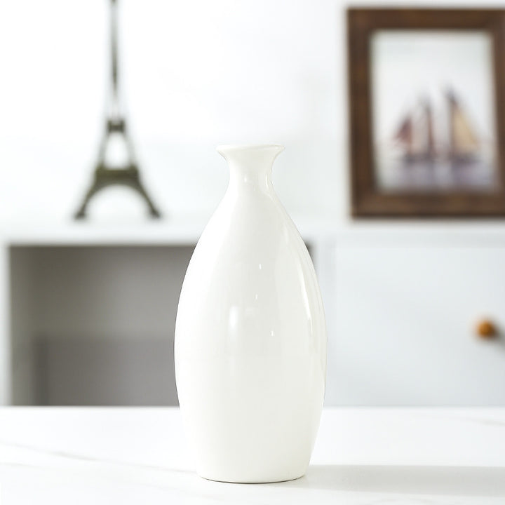 Minimalist Sculptural Ceramic Vase Bowlift