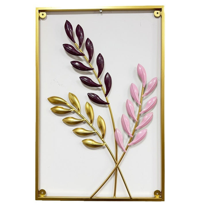 Artistic Leaf Wall Sculpture Bowlift