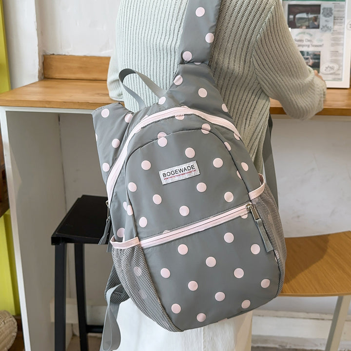 Fun Polka Dot Backpack Bowlift