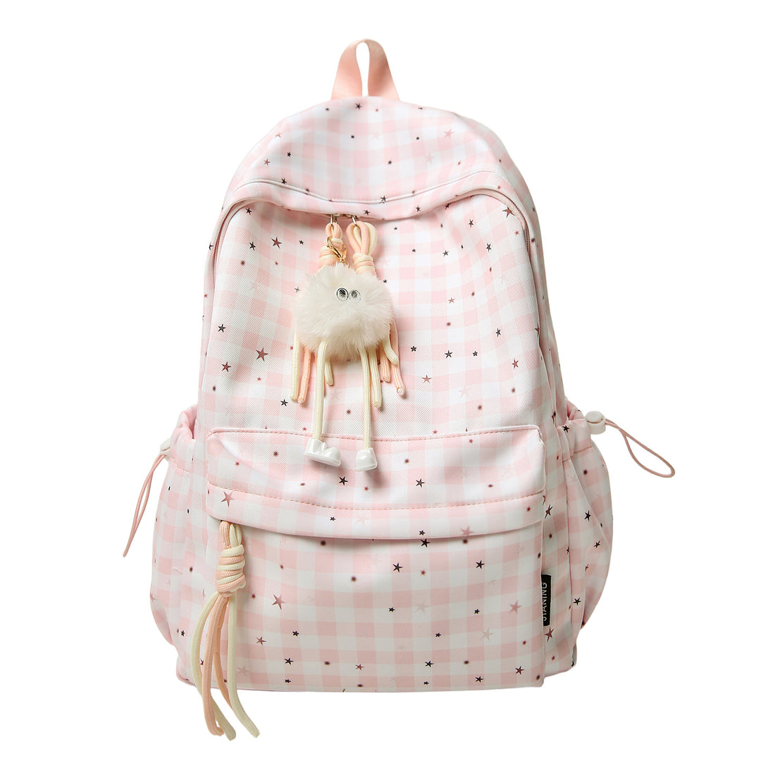 Cute Star-Embellished Daily Backpack Bowlift
