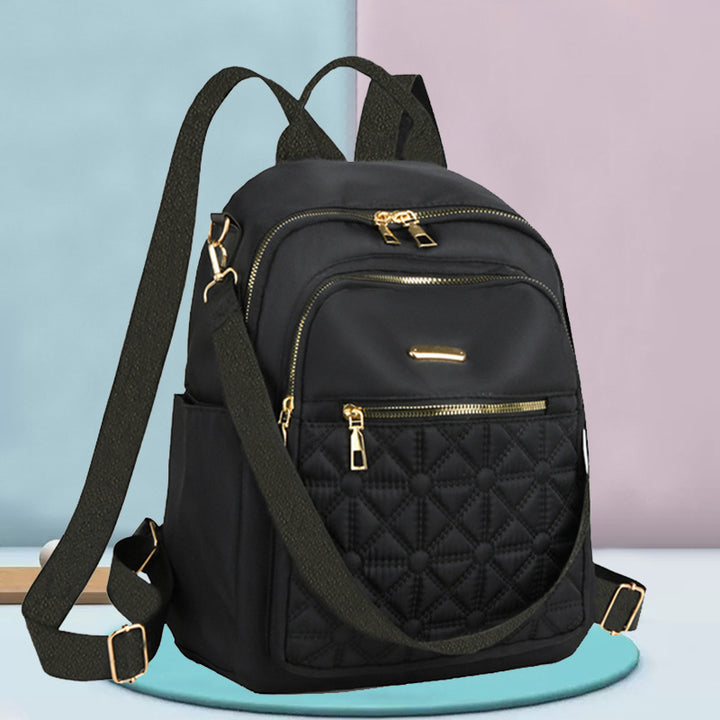 Versatile Quilted Backpack Bowlift