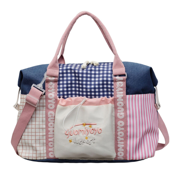 Stylish Multi-Colored Travel Duffel Bag Bowlift
