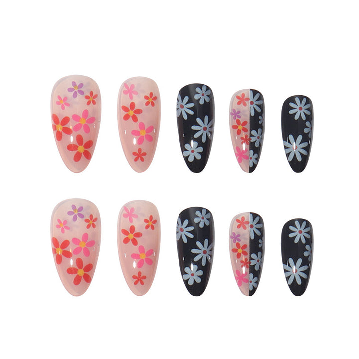 Artistic Floral Stiletto Nail Art Set Bowlift