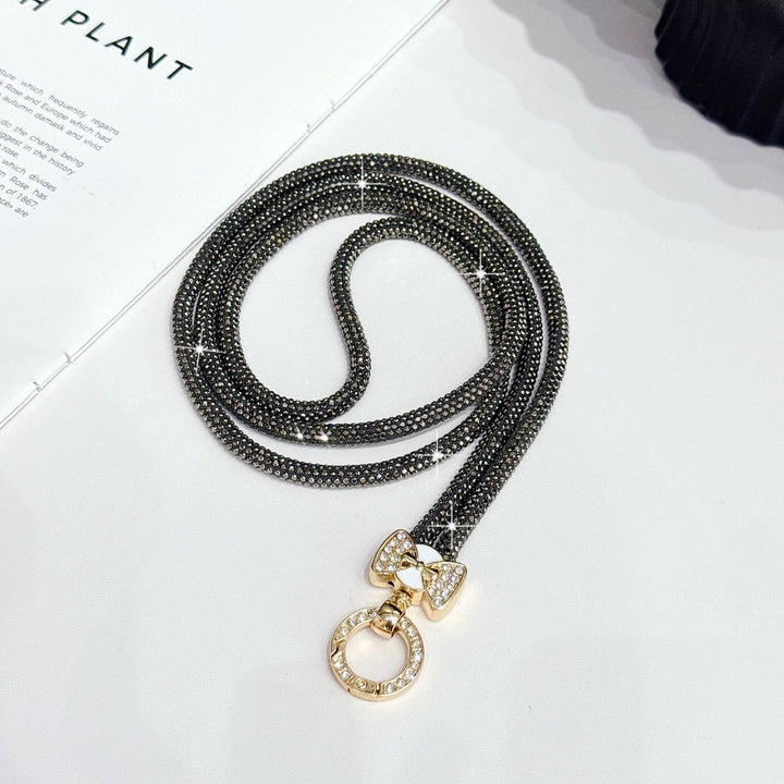 Elegant Rhinestone Eyewear Chain Bowlift