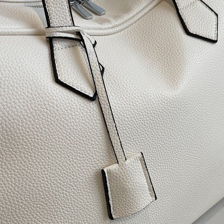 Premium Leather Weekend Duffel