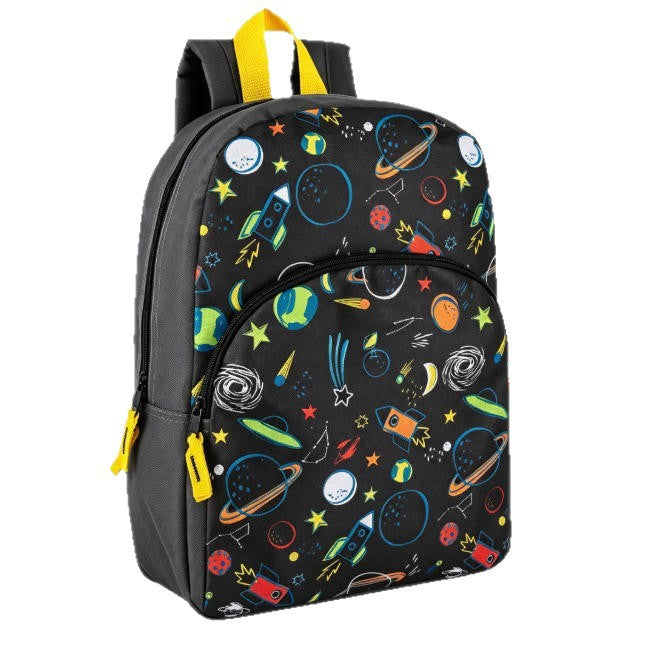 Heart Print School Backpack Bowlift
