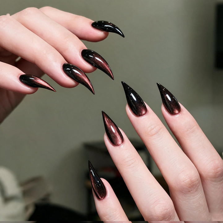 Stiletto Gel Press-On Nail Set