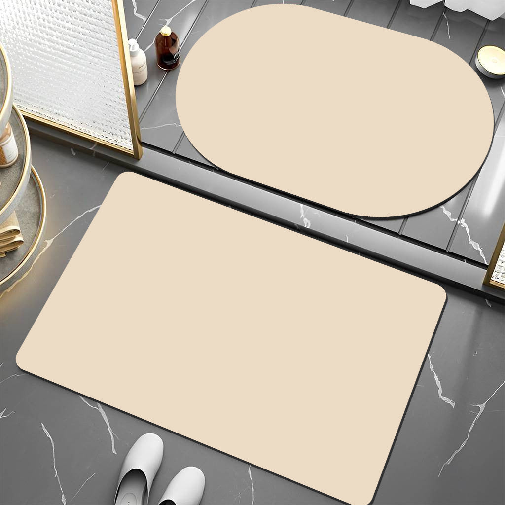 Premium Memory Foam Bath Mat Set Bowlift