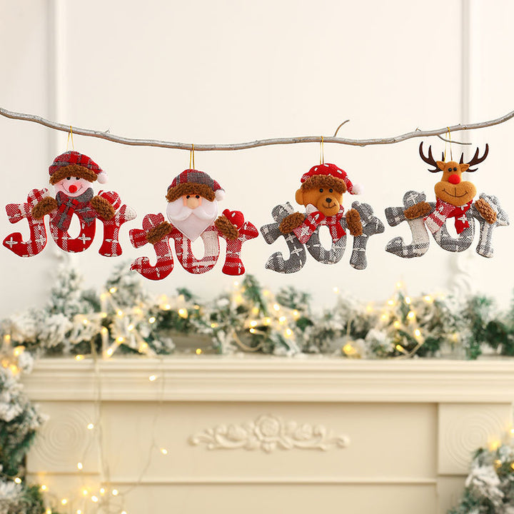 Christmas Themed Decorative Hanging Figurine Bowlift