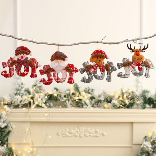 Christmas Themed Decorative Hanging Figurine Bowlift