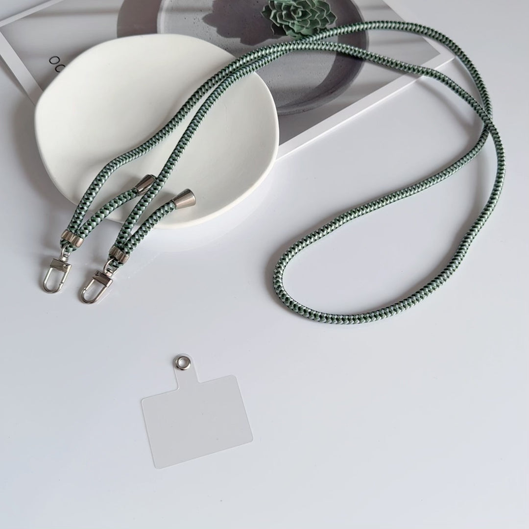 Colorful Dual-Clip Adjustable Lanyard Bowlift