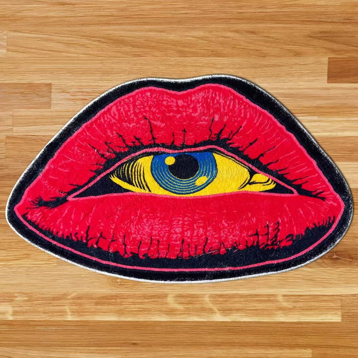 Fun Lip-Shaped Bath Mat Bowlift