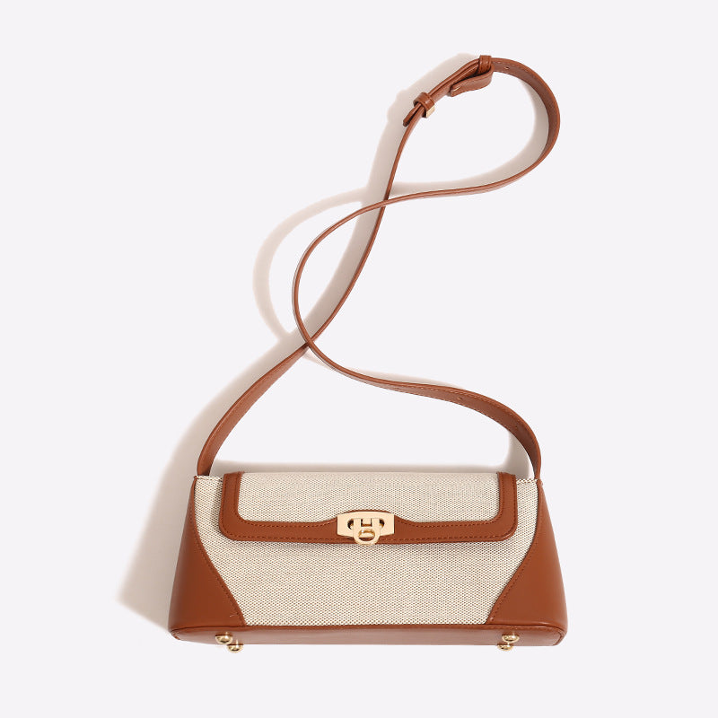 Elegant Structured Clutch Handbag