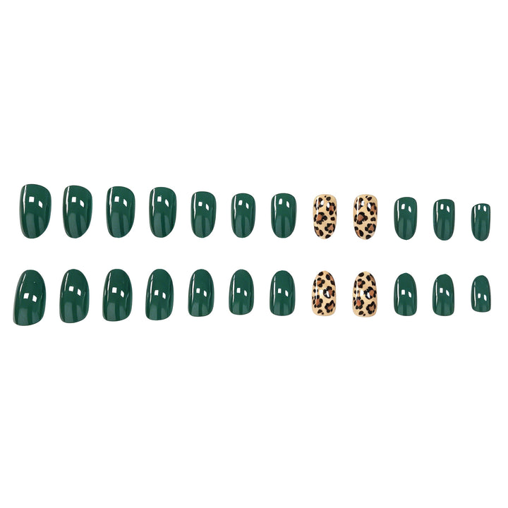 Luxe Leopard Print Nail Art Bowlift