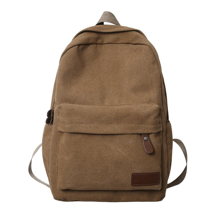 Canvas School Backpack Bowlift