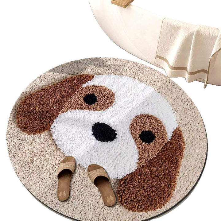 Playful Tiger-Themed Bathroom Mat Bowlift