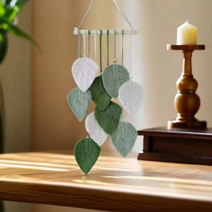 Decorative Leaf Motif Wall Hanging Bowlift
