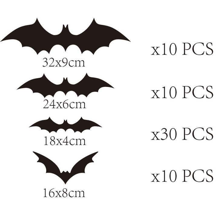 Decorative Bat Wall Art Set Bowlift