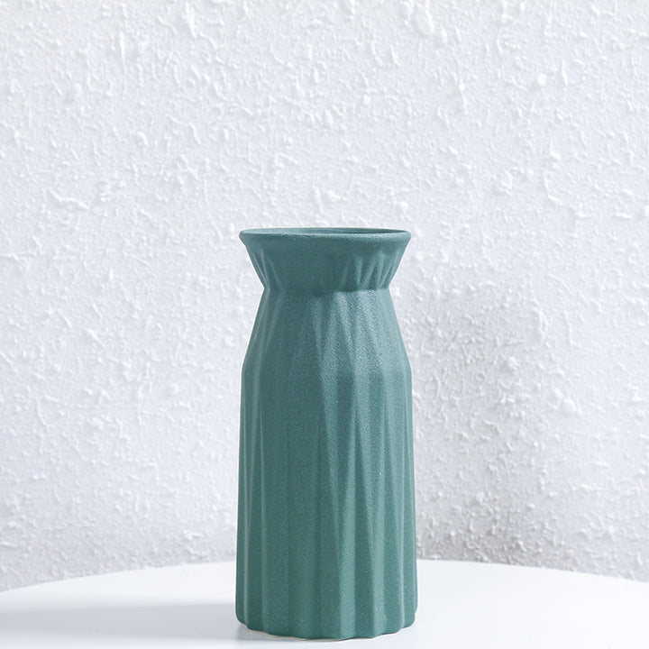 Modern Textured Ceramic Flower Vase Bowlift 1790310307