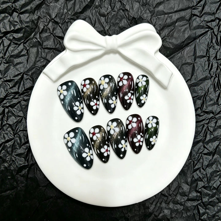Floral Art Press-On Nails
