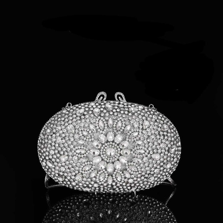 Floral Embellished Evening Clutch