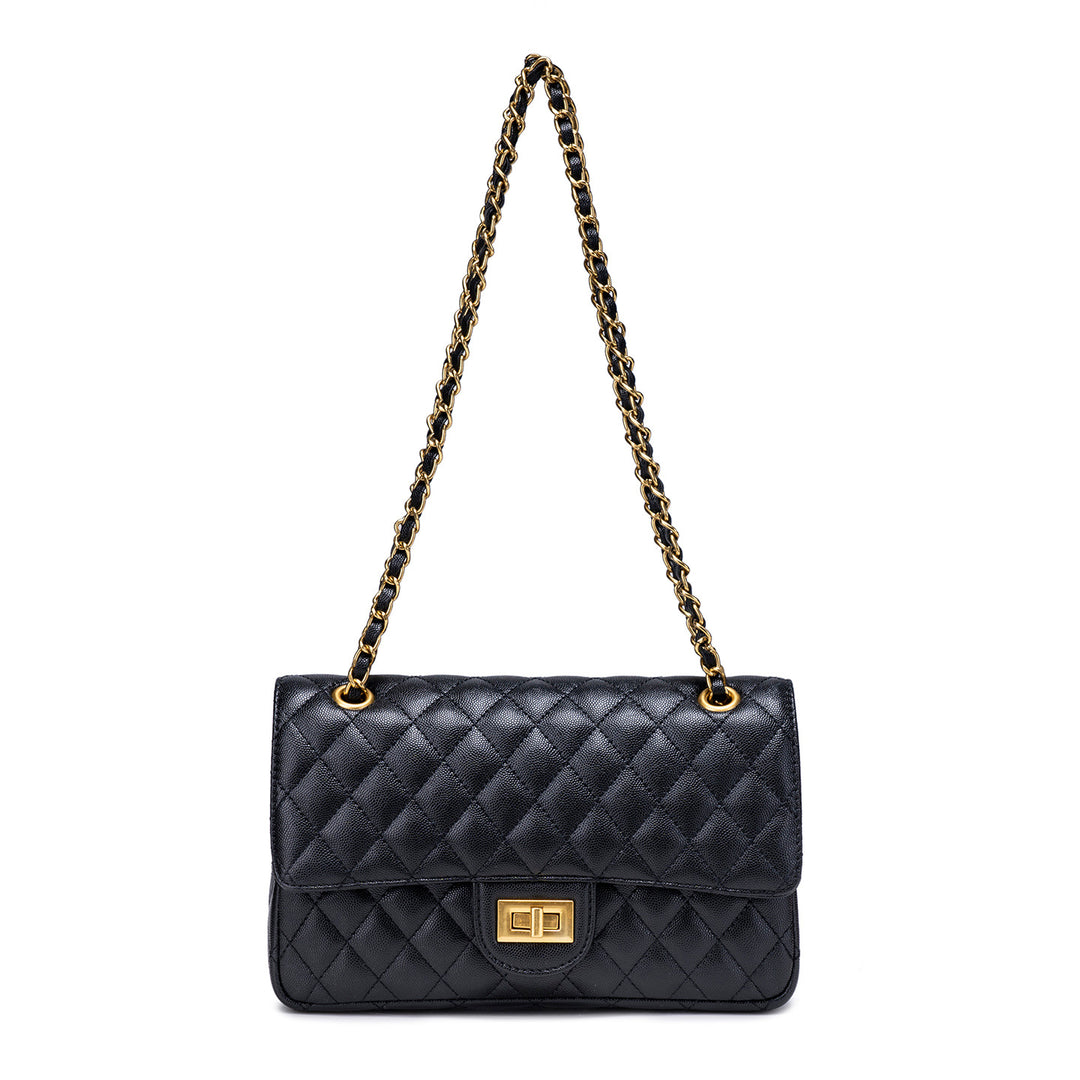 Elegant Quilted Evening Shoulder Bag