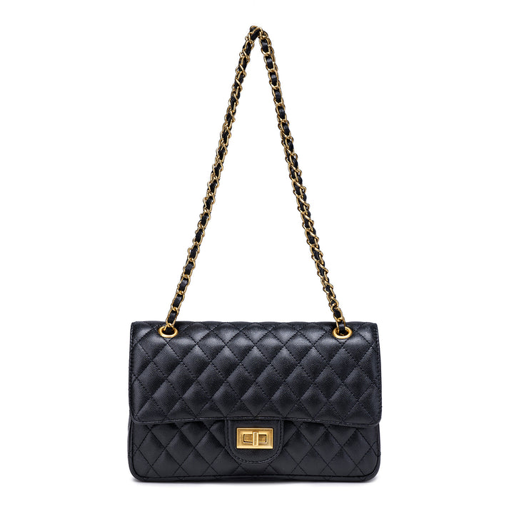 Elegant Quilted Evening Shoulder Bag