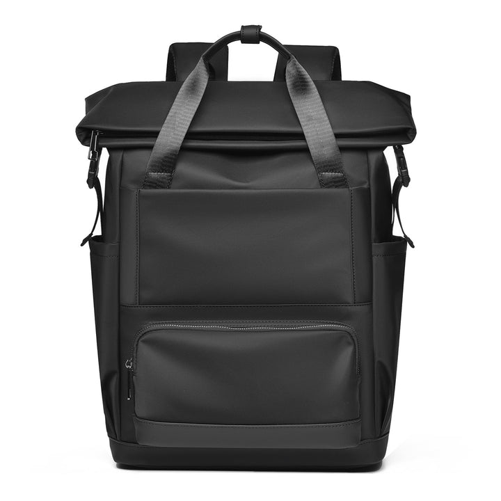 Versatile Waterproof Roll-Top Backpack Bowlift
