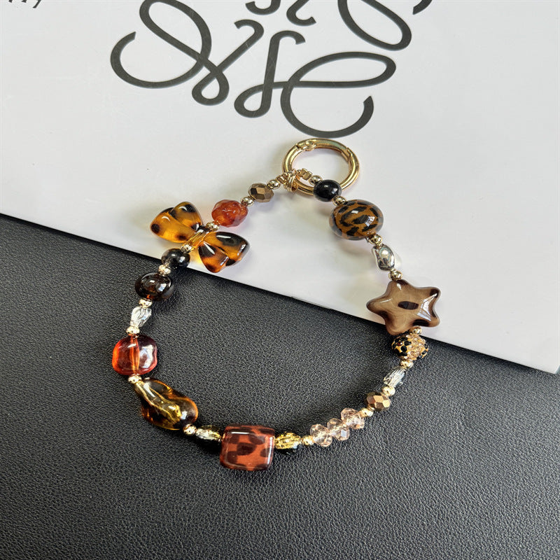 Unique Beaded Charm Keychain Bowlift 1790134836