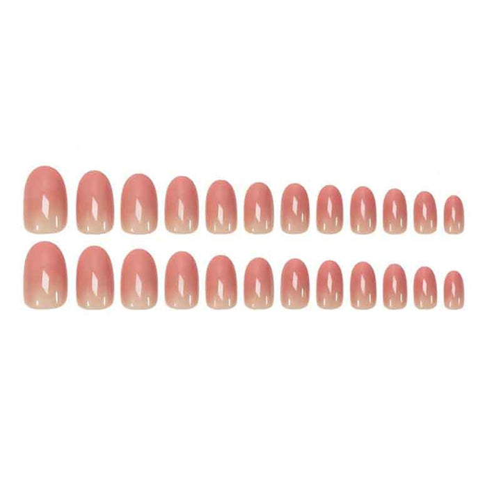 Acrylic nail set with elegant French-style design Bowlift