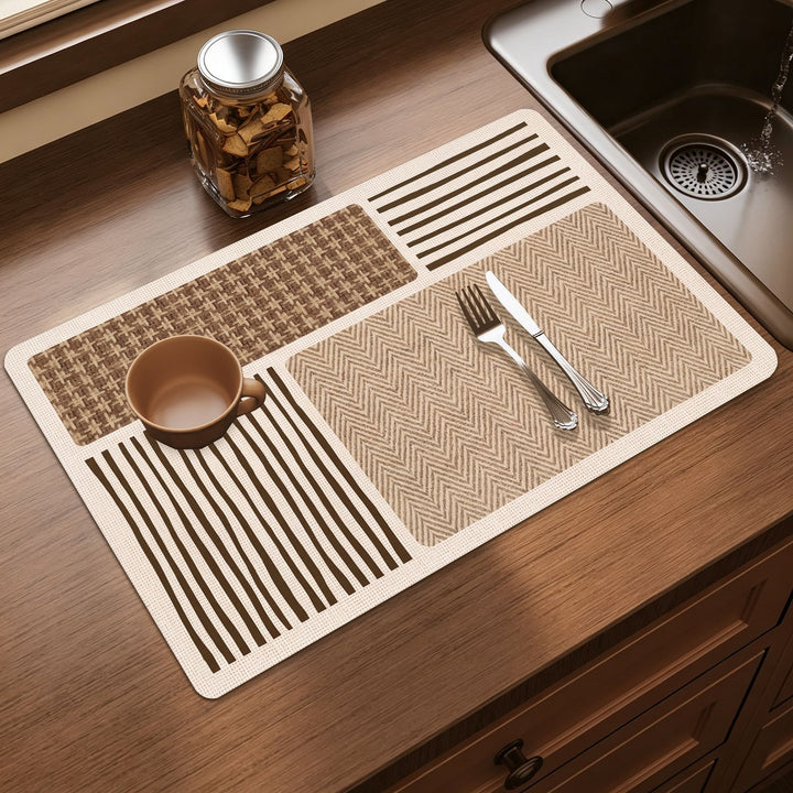 Elegant Floral Print Kitchen Mat Bowlift