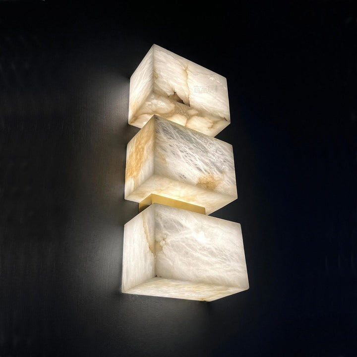 Artistic Alabaster Wall Light